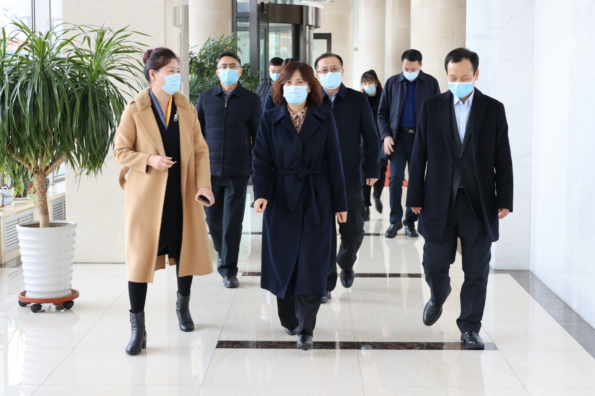 黑龍江省牡丹江市委常委、組織部部長張鴻雁走訪友搏藥業